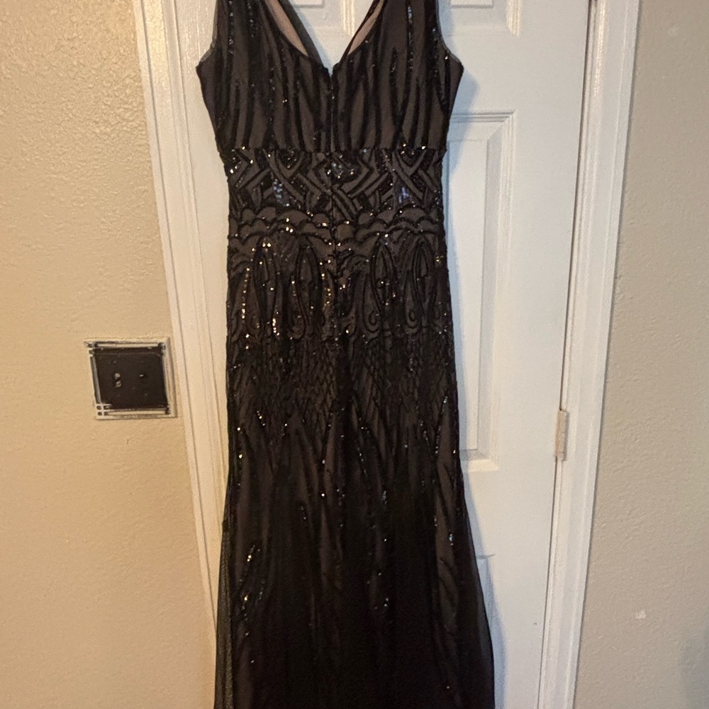 Elegant Black Evening Gown